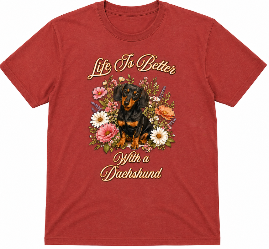 LIFE IS BETTER T SHIRT