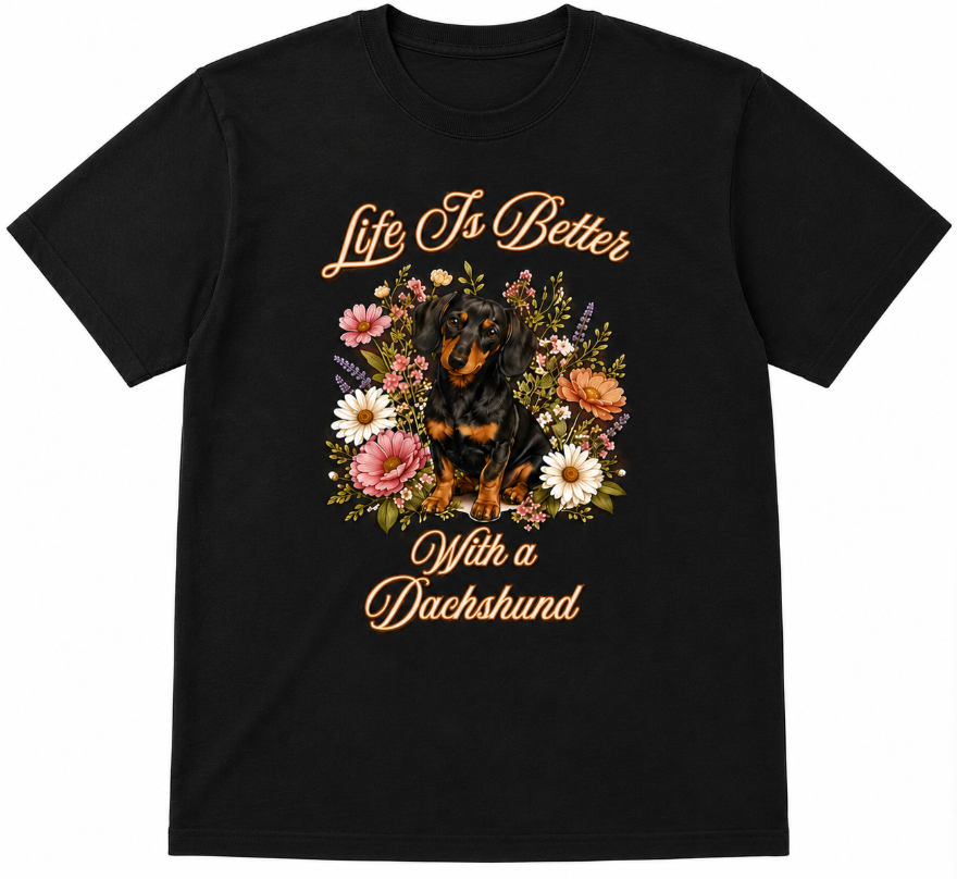 LIFE IS BETTER T SHIRT
