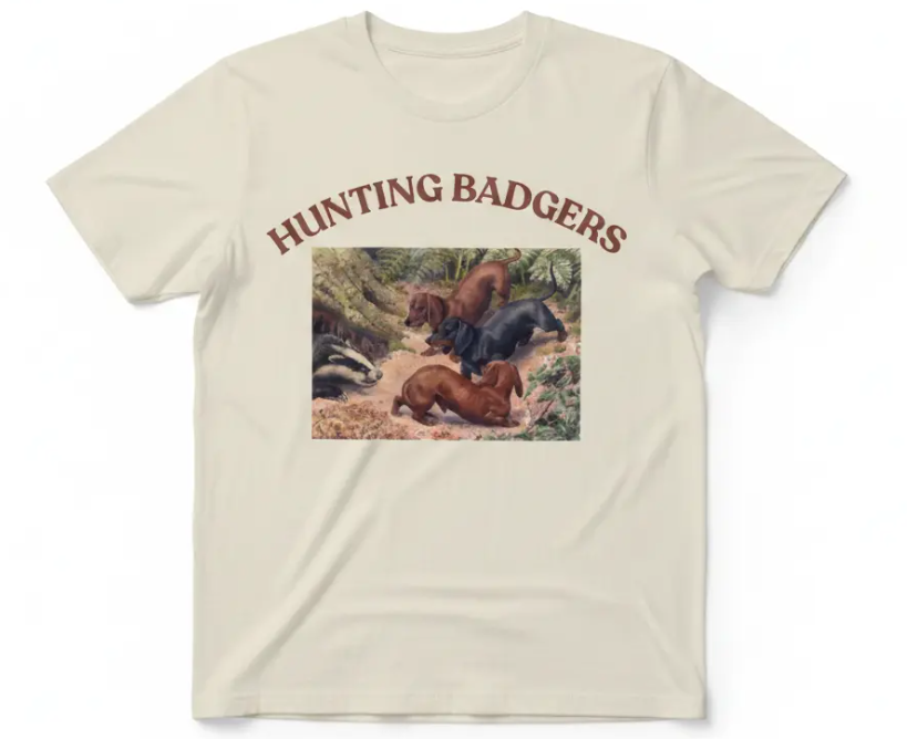 Hunting Badgers Tee