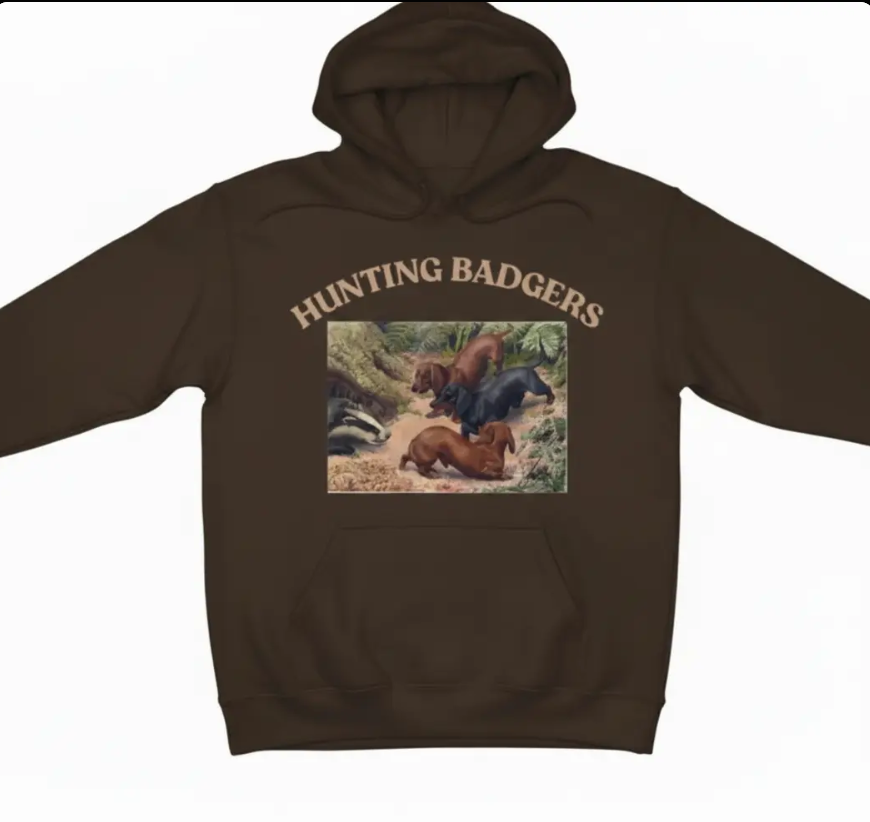 Hunting Badgers Hoodie