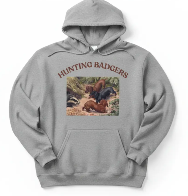 Hunting Badgers Hoodie